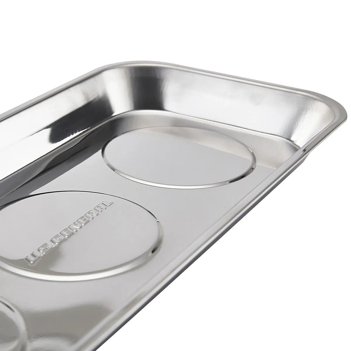 Monochrome Steel Tool Organizer Tray