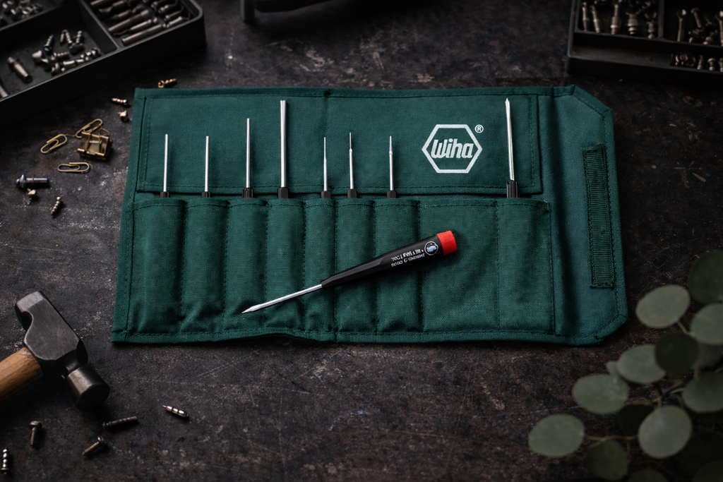 Wiha Stainless Steel Precision Screwdriver Set (10-Piece)
