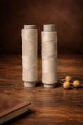 Natural Linen Thread Set — Neutral Tone