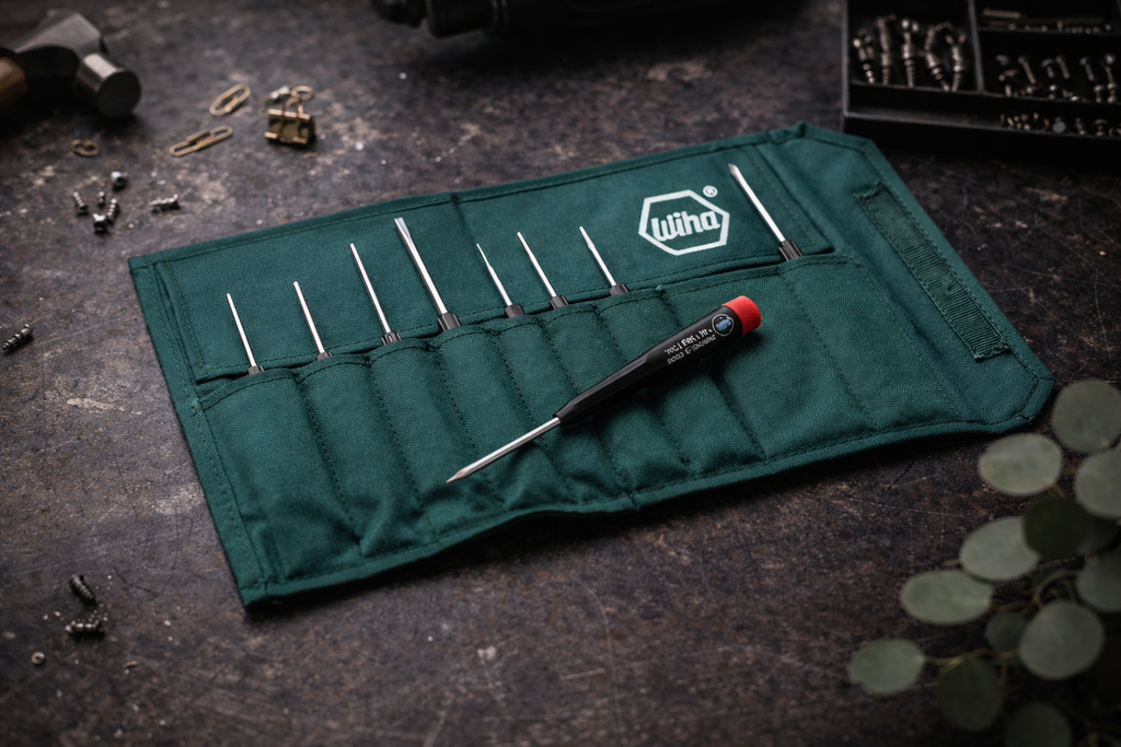 Wiha Stainless Steel Precision Screwdriver Set (10-Piece)