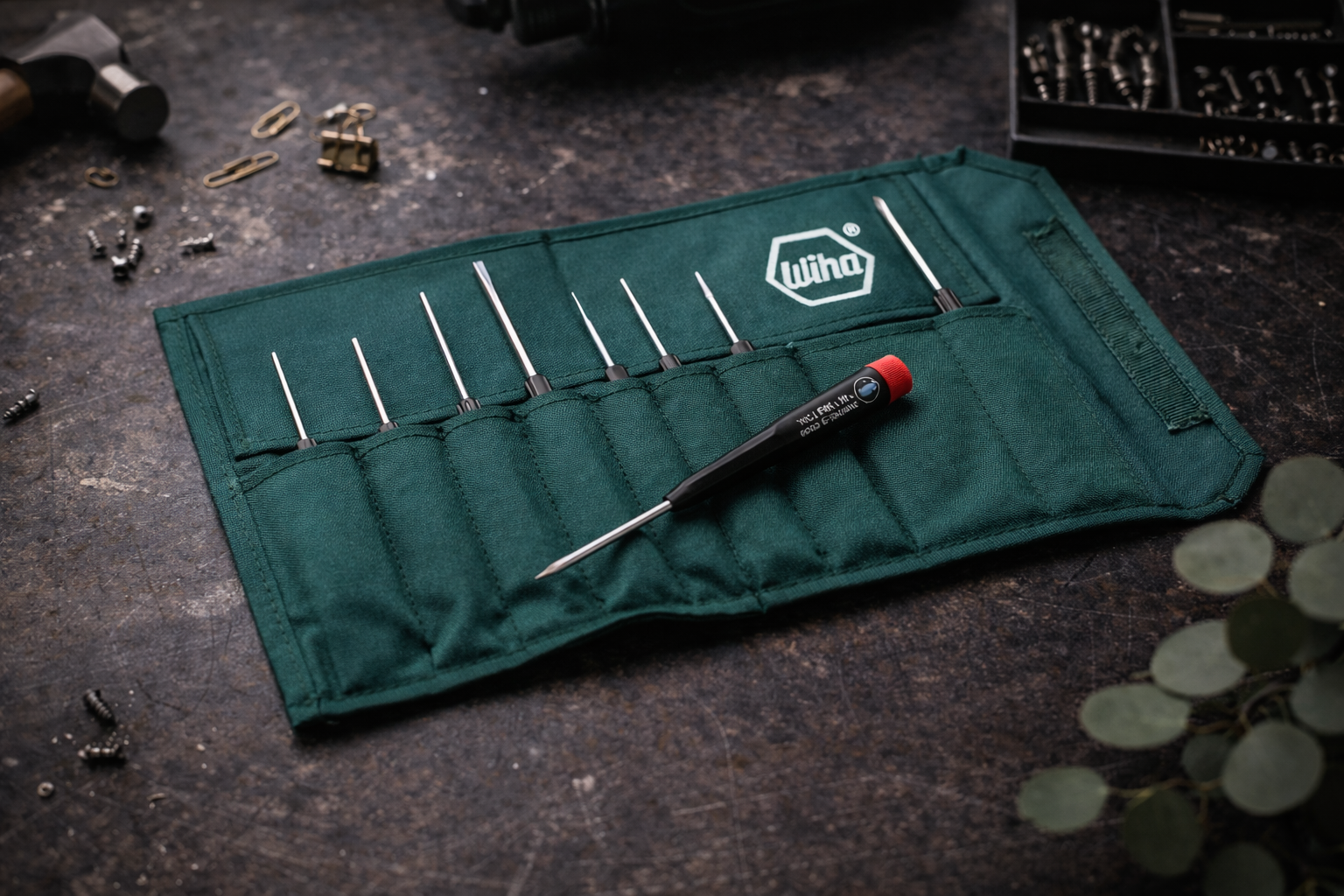 Wiha Stainless Steel Precision Screwdriver Set (10-Piece)